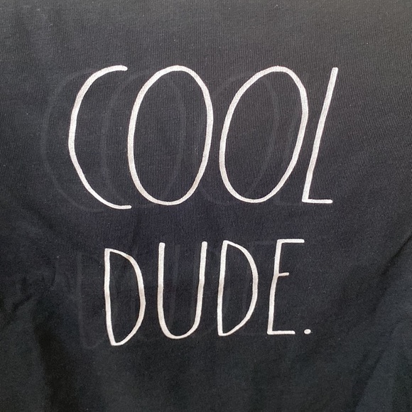 Rae Dunn set of 2 boys tees size 5 NWT! Cool Dude and grey printed tees - Picture 7 of 9